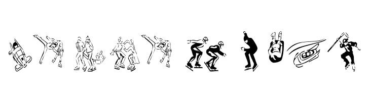 KR Winter Sports  Free Fonts Download