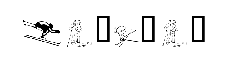 KR Ski  Free Fonts Download