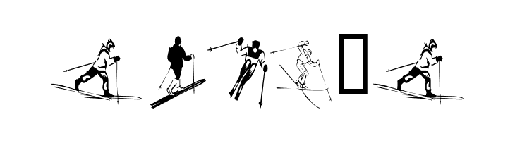 KR Ski  Free Fonts Download