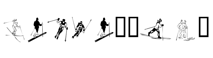 KR Ski  Free Fonts Download