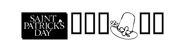 KR Belated St Patricks  Free Fonts Download