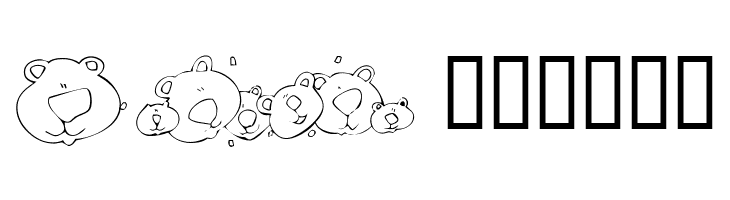 KR Scrappin Bears  Free Fonts Download