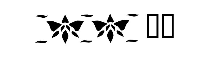 KR Fleur Flair Lines 3  Free Fonts Download