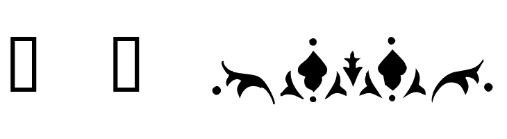 KR Fleur Flair Lines 3  Free Fonts Download