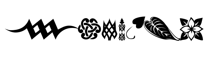 KR Simple Fleur 3  Free Fonts Download