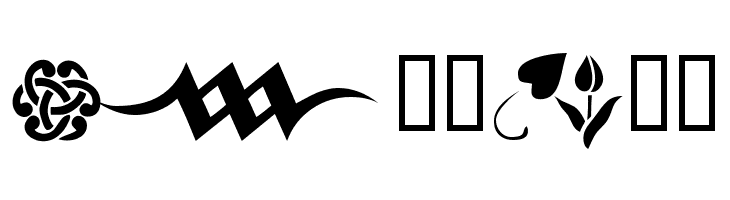 KR Simple Fleur 3  Free Fonts Download