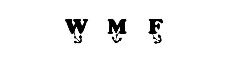 KR Anchors Away  Free Fonts Download