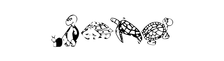 KR Turtles For Julie  Free Fonts Download