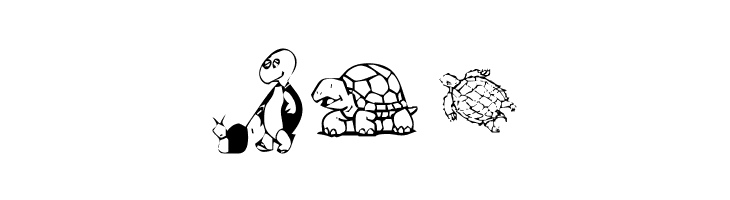 KR Turtles For Julie  Free Fonts Download