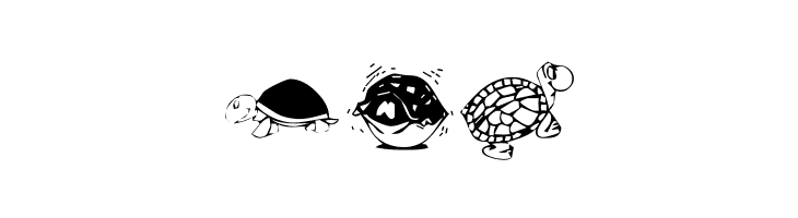 KR Turtles For Julie  Free Fonts Download