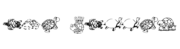 KR Turtles For Julie  Free Fonts Download