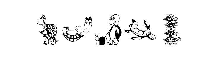 KR Turtles For Julie  Free Fonts Download