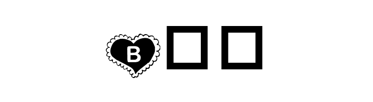 KR Valentine Heart  Free Fonts Download