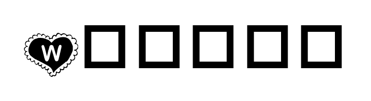 KR Valentine Heart  Free Fonts Download