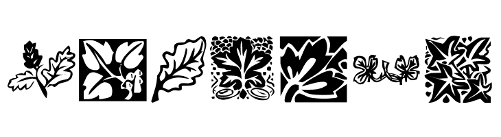 KR Leafy  Free Fonts Download