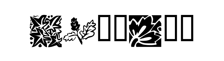 KR Leafy  Free Fonts Download