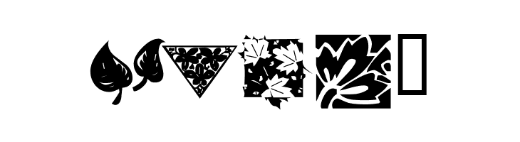 KR Leafy  Free Fonts Download