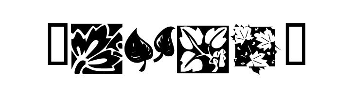 KR Leafy  Free Fonts Download