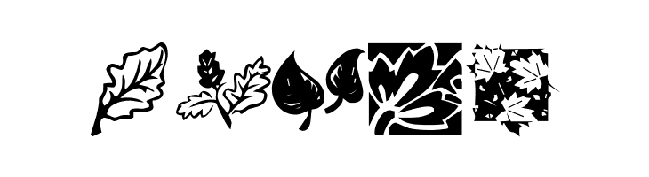 KR Leafy  Free Fonts Download