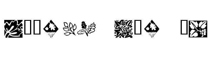 KR Leafy  Free Fonts Download