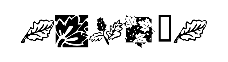 KR Leafy  Free Fonts Download