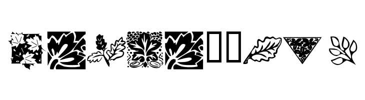 KR Leafy  Free Fonts Download