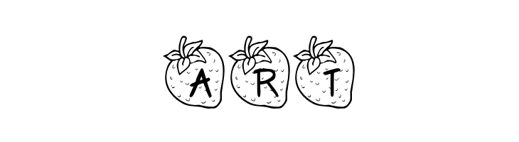 KR Strawberry  Free Fonts Download