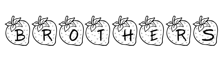 KR Strawberry  Free Fonts Download