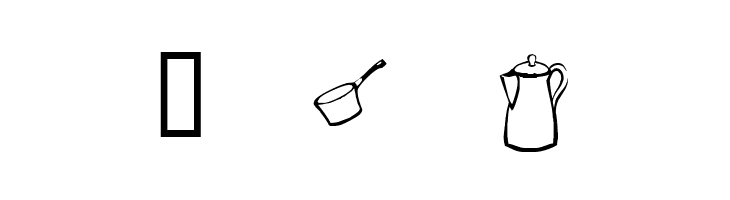 KR Kitchen Dings  Free Fonts Download