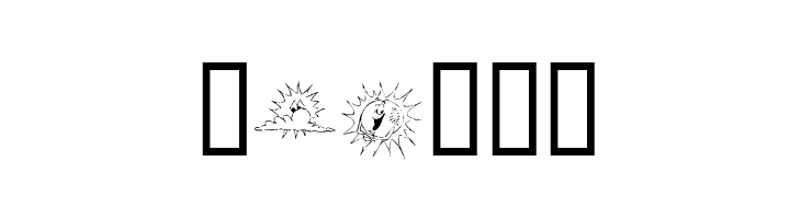 KR Sun Dings  Free Fonts Download