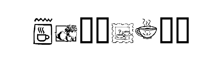 KR Teatime Dings  Free Fonts Download