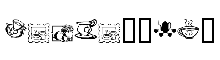 KR Teatime Dings  Free Fonts Download