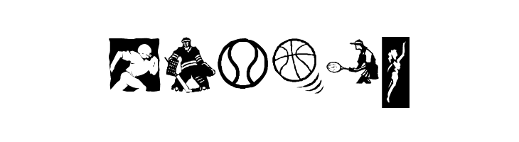 KR Sports Dings  Free Fonts Download