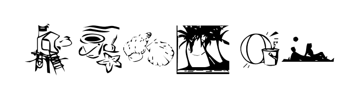 KR Summer Vacation 2002  Free Fonts Download