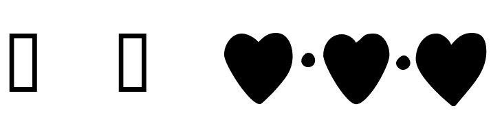 KR Hearts Along  Free Fonts Download