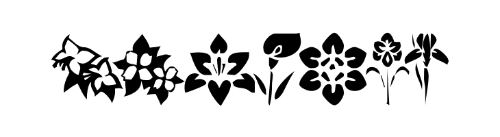 KR Blossoms 1  Free Fonts Download