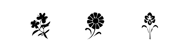 KR Blossoms 1  Free Fonts Download