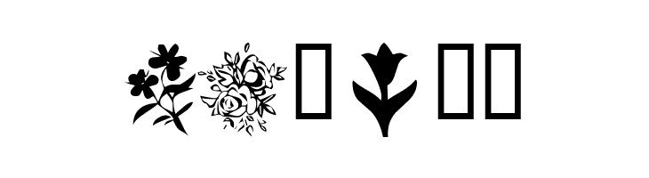 KR Blossoms 1  Free Fonts Download