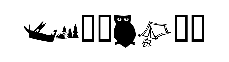 KR Camping  Free Fonts Download