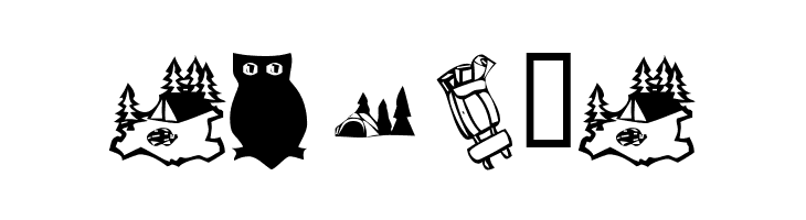 KR Camping  Free Fonts Download