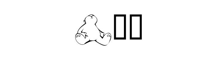 KR Scrap Teddies  Free Fonts Download
