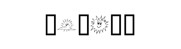 KR Sun Dings  Free Fonts Download