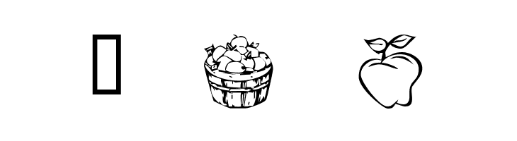 KR Apple A Day  Free Fonts Download