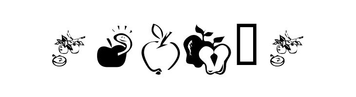 KR Apple A Day  Free Fonts Download