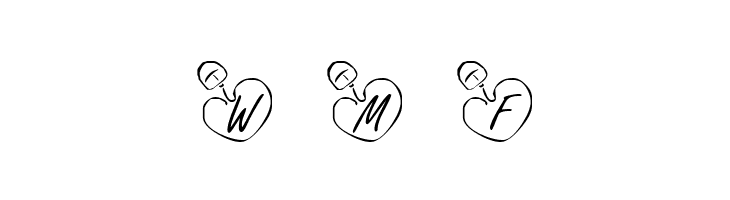 KR Online Love  Free Fonts Download