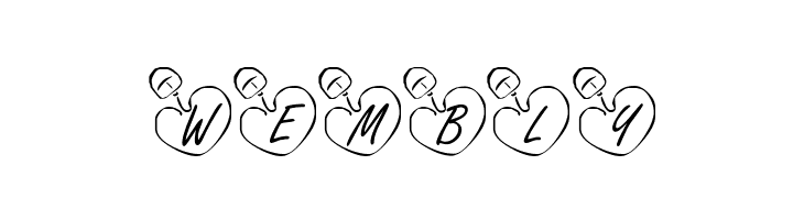 KR Online Love  Free Fonts Download