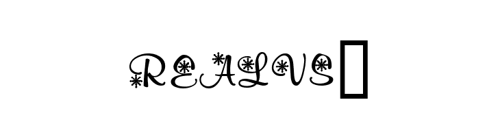 KR Snowflake 2  Free Fonts Download