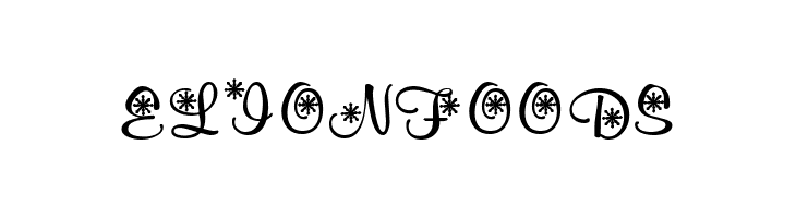 KR Snowflake 2  Free Fonts Download