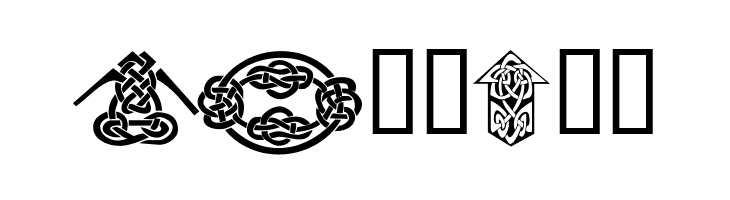 KR Keltic Five  Free Fonts Download
