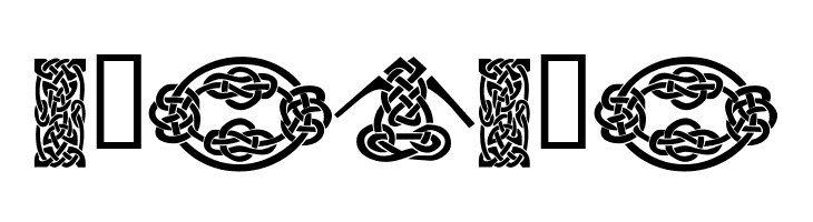 KR Keltic Five  Free Fonts Download